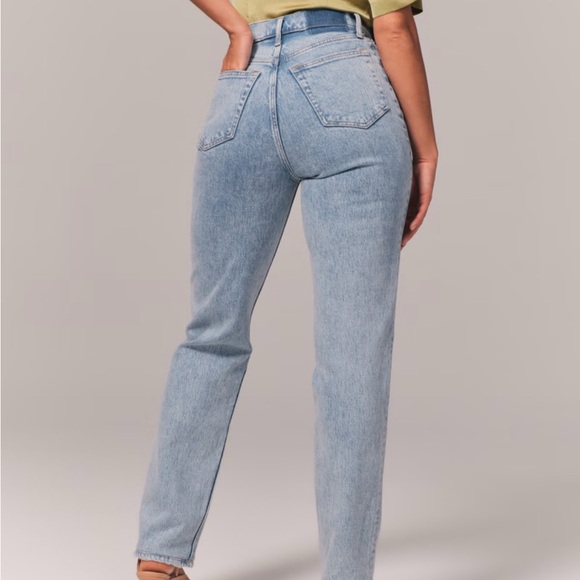 Abercrombie & Fitch Denim - Abercrombie & Fitch High Rise Blue Jeans